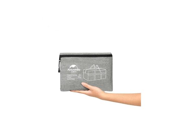 Сумка дорожная Naturehike NH17S021-L 100 л світло-сірий (6927595724927), изображение 4 Сумка дорожная Naturehike NH17S021-L 100 л світло-сірий (6927595724927), изображение 4