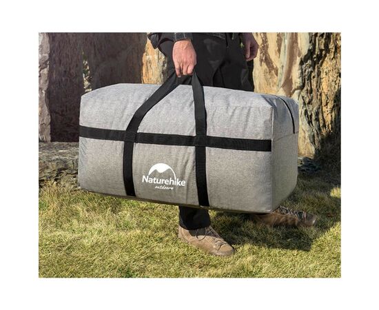 Сумка дорожная Naturehike NH17S021-L 100 л світло-сірий (6927595724927), изображение 6 Сумка дорожная Naturehike NH17S021-L 100 л світло-сірий (6927595724927), изображение 6