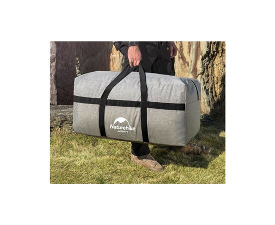Сумка дорожная Naturehike NH17S021-L 100 л темно-сірий (6927595724903), изображение 4 Сумка дорожная Naturehike NH17S021-L 100 л темно-сірий (6927595724903), изображение 4