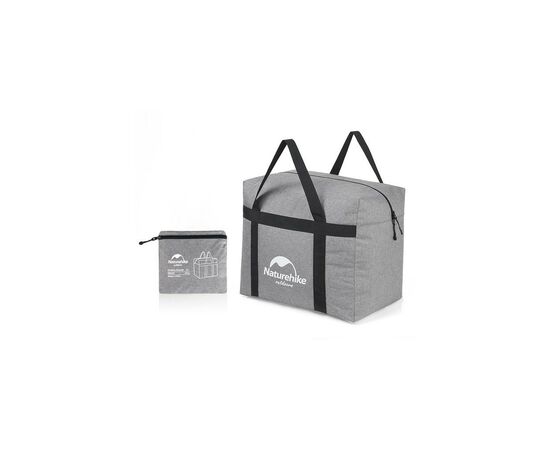 Сумка дорожная Naturehike баул NH17S021-M 45 л сірий (6927595724910)