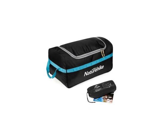 Сумка дорожная Naturehike баул для кемпінгу 110 л NH18X027-L 110 л чорна (6927595731253), изображение 2 Сумка дорожная Naturehike баул для кемпінгу 110 л NH18X027-L 110 л чорна (6927595731253), изображение 2