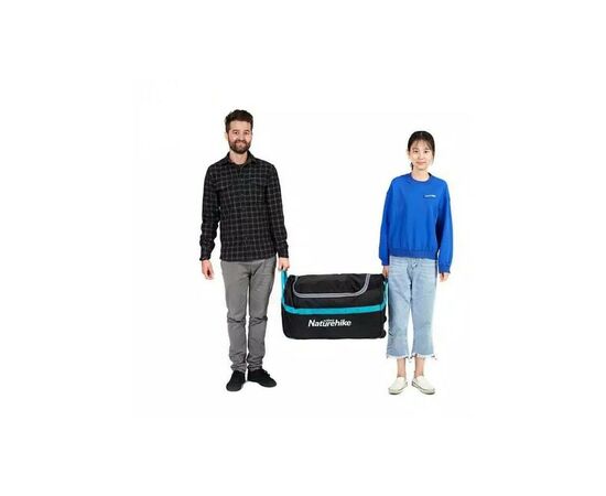 Сумка дорожная Naturehike баул для кемпінгу 110 л NH18X027-L 110 л чорна (6927595731253), изображение 4 Сумка дорожная Naturehike баул для кемпінгу 110 л NH18X027-L 110 л чорна (6927595731253), изображение 4