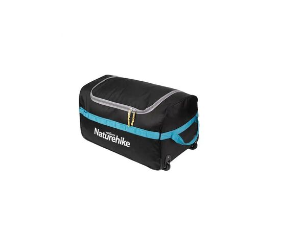 Сумка дорожная Naturehike баул для кемпінгу 110 л NH18X027-L 110 л чорна (6927595731253)