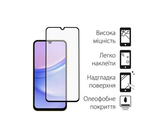 Стекло защитное Dengos Samsung Galaxy A15 2pcs (DG-TG2P-11), изображение 2 Стекло защитное Dengos Samsung Galaxy A15 2pcs (DG-TG2P-11), изображение 2