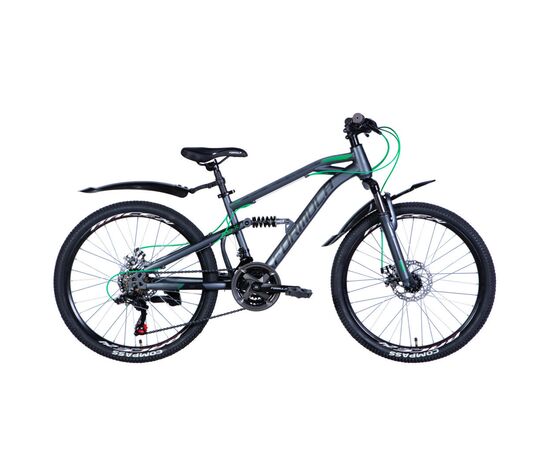 Велосипед Formula Blaze AM DD 24" 14" St 2024 Срiблястий (OPS-FR-24-416)