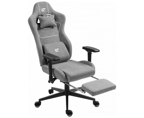 Кресло игровое GT Racer X-2305 Gray (X-2305 Fabric Gray), изображение 5 Кресло игровое GT Racer X-2305 Gray (X-2305 Fabric Gray), изображение 5