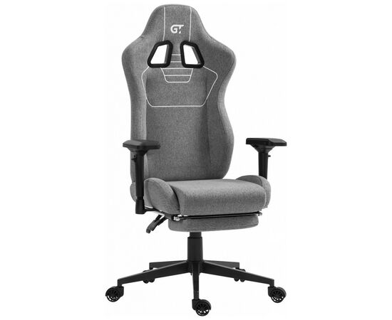 Кресло игровое GT Racer X-2305 Gray (X-2305 Fabric Gray), изображение 7 Кресло игровое GT Racer X-2305 Gray (X-2305 Fabric Gray), изображение 7