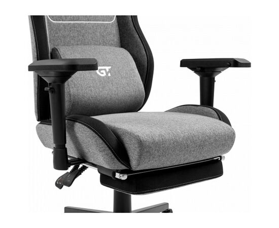 Кресло игровое GT Racer X-2305 Gray/Black (X-2305 Fabric Gray/Black), изображение 9 Кресло игровое GT Racer X-2305 Gray/Black (X-2305 Fabric Gray/Black), изображение 9