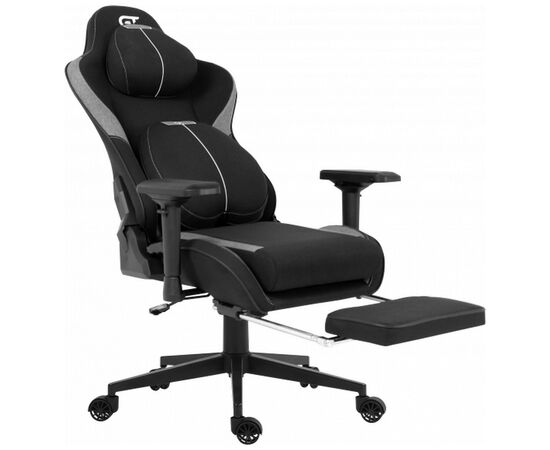 Кресло игровое GT Racer X-2308 Black/Gray (X-2308 Fabric Black/Gray), изображение 5 Кресло игровое GT Racer X-2308 Black/Gray (X-2308 Fabric Black/Gray), изображение 5