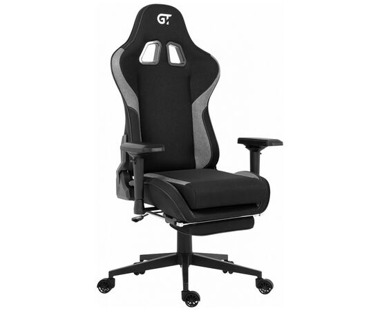 Кресло игровое GT Racer X-2308 Black/Gray (X-2308 Fabric Black/Gray), изображение 7 Кресло игровое GT Racer X-2308 Black/Gray (X-2308 Fabric Black/Gray), изображение 7