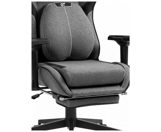 Кресло игровое GT Racer X-2308 Gray/Black (X-2308 Fabric Gray/Black), изображение 9 Кресло игровое GT Racer X-2308 Gray/Black (X-2308 Fabric Gray/Black), изображение 9