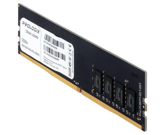 Модуль памяти для компьютера DDR4 8GB 3200 MHz Prologix (PRO8GB3200D4), изображение 3 Модуль памяти для компьютера DDR4 8GB 3200 MHz Prologix (PRO8GB3200D4), изображение 3