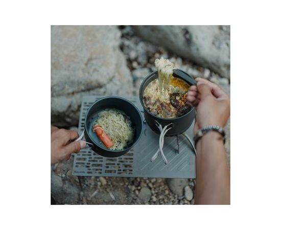 Набор туристической посуды Naturehike CNK2300CJ0002 1,2 л алюміній (6976023929595), изображение 10 Набор туристической посуды Naturehike CNK2300CJ0002 1,2 л алюміній (6976023929595), изображение 10