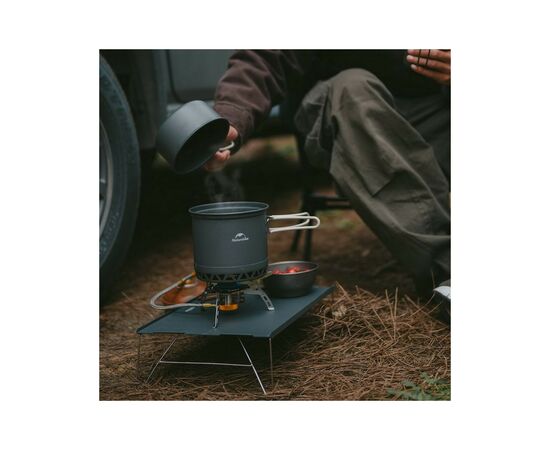 Набор туристической посуды Naturehike CNK2300CJ0002 1,2 л алюміній (6976023929595), изображение 2 Набор туристической посуды Naturehike CNK2300CJ0002 1,2 л алюміній (6976023929595), изображение 2