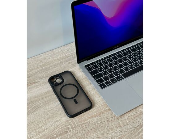 Чохол до мобільного телефона MAKE Apple iPhone 15 Frame Magnet Black (MCFM-AI15BK), зображення 2 Чохол до мобільного телефона MAKE Apple iPhone 15 Frame Magnet Black (MCFM-AI15BK), зображення 2