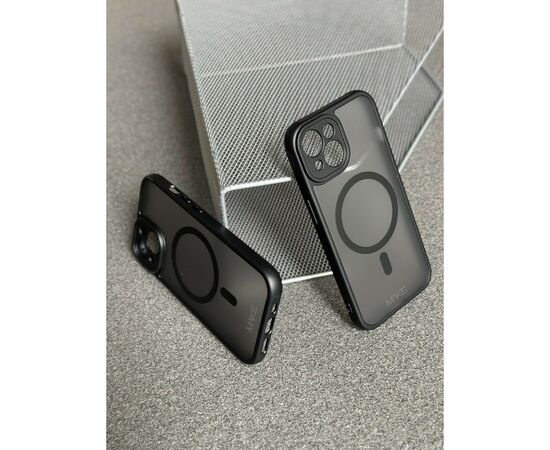 Чохол до мобільного телефона MAKE Apple iPhone 15 Frame Magnet Black (MCFM-AI15BK), зображення 3 Чохол до мобільного телефона MAKE Apple iPhone 15 Frame Magnet Black (MCFM-AI15BK), зображення 3