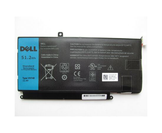 Аккумулятор для ноутбука Dell Dell Vostro 5470 VH748 51.2Wh (4500mAh) 6cell 11.4V Li-ion (A41997), изображение 3 Аккумулятор для ноутбука Dell Dell Vostro 5470 VH748 51.2Wh (4500mAh) 6cell 11.4V Li-ion (A41997), изображение 3