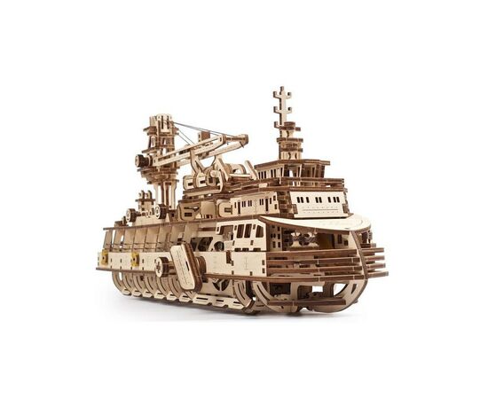 Конструктор Ugears Научно-исследовательское судно (70135), изображение 4 Конструктор Ugears Научно-исследовательское судно (70135), изображение 4