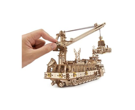 Конструктор Ugears Научно-исследовательское судно (70135), изображение 8 Конструктор Ugears Научно-исследовательское судно (70135), изображение 8
