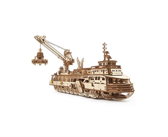 Конструктор Ugears Науково-дослідне судно (70135)