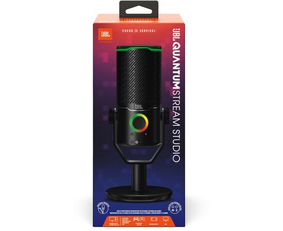 Микрофон JBL Quantum Stream Studio (JBLSTRMSTUDIOBLK), изображение 10 Микрофон JBL Quantum Stream Studio (JBLSTRMSTUDIOBLK), изображение 10