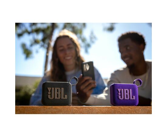 Акустическая система JBL Go 4 Purple (JBLGO4PUR), изображение 10 Акустическая система JBL Go 4 Purple (JBLGO4PUR), изображение 10