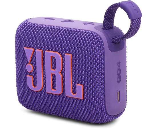 Акустическая система JBL Go 4 Purple (JBLGO4PUR), изображение 2 Акустическая система JBL Go 4 Purple (JBLGO4PUR), изображение 2
