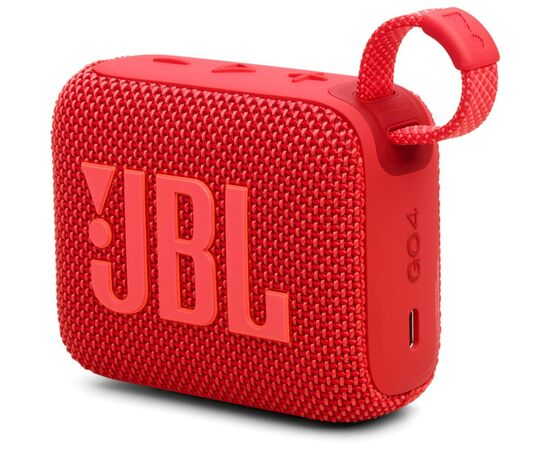 Акустична система JBL Go 4 Red (JBLGO4RED), зображення 2 Акустична система JBL Go 4 Red (JBLGO4RED), зображення 2