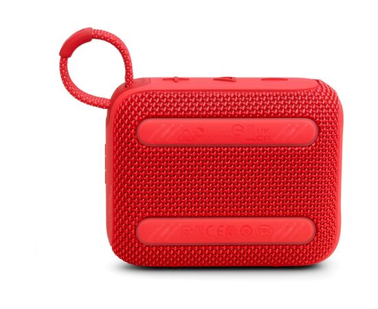 Акустична система JBL Go 4 Red (JBLGO4RED), зображення 4 Акустична система JBL Go 4 Red (JBLGO4RED), зображення 4