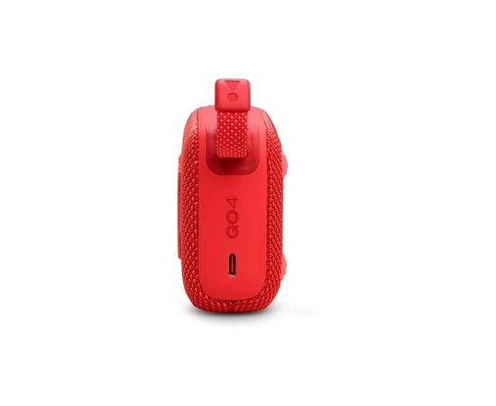 Акустична система JBL Go 4 Red (JBLGO4RED), зображення 6 Акустична система JBL Go 4 Red (JBLGO4RED), зображення 6