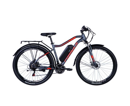 Электровелосипед Formula eHEAVY DUTY AM DD 29" 19" 36B 12.5А*г St 2024 Сіро-червоний (ELB-FR-29-185)