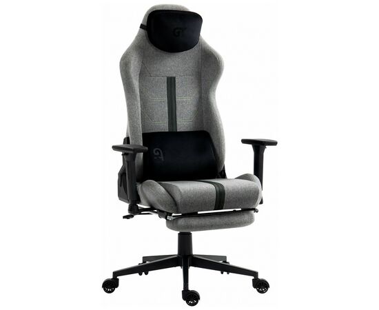 Кресло игровое GT Racer X-2309 Gray (X-2309 Fabric Gray), изображение 2 Кресло игровое GT Racer X-2309 Gray (X-2309 Fabric Gray), изображение 2