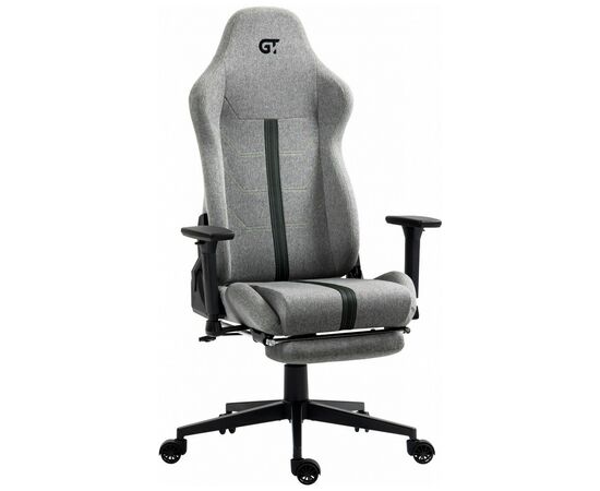 Кресло игровое GT Racer X-2309 Gray (X-2309 Fabric Gray), изображение 8 Кресло игровое GT Racer X-2309 Gray (X-2309 Fabric Gray), изображение 8
