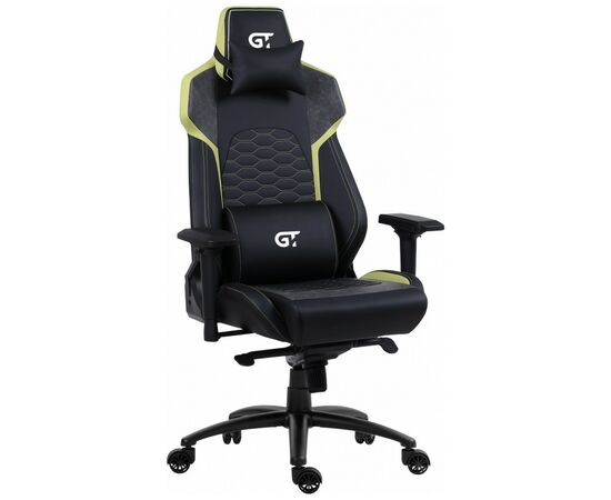 Кресло игровое GT Racer X-8702 Black/Gray/Mint, изображение 2 Кресло игровое GT Racer X-8702 Black/Gray/Mint, изображение 2