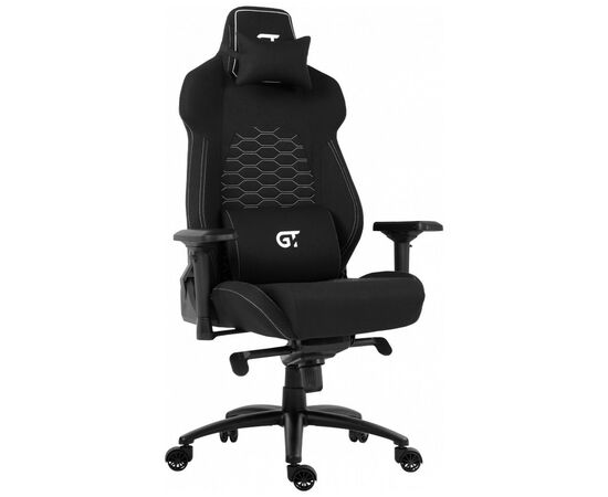 Кресло игровое GT Racer X-8702 Black (X-8702 Fabric Black), изображение 2 Кресло игровое GT Racer X-8702 Black (X-8702 Fabric Black), изображение 2