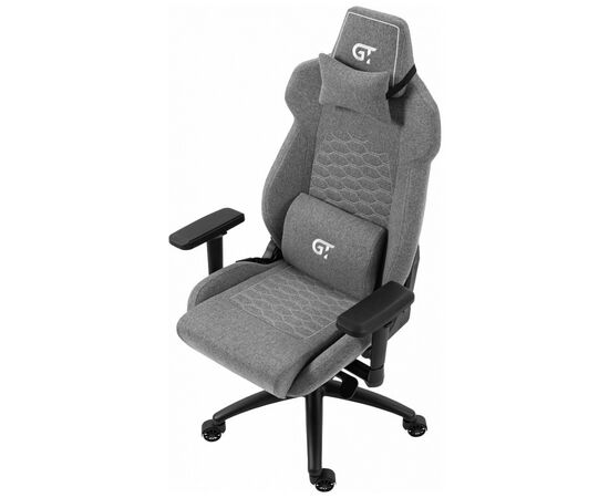 Кресло игровое GT Racer X-8702 Gray (X-8702 Fabric Gray), изображение 6 Кресло игровое GT Racer X-8702 Gray (X-8702 Fabric Gray), изображение 6