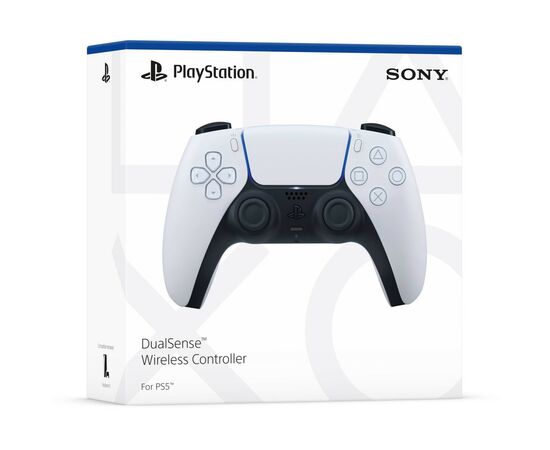 Геймпад Playstation DualSense Bluetooth PS5 White, зображення 7 Геймпад Playstation DualSense Bluetooth PS5 White, зображення 7
