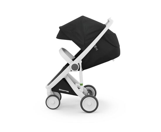 Коляска Greentom Classic Black-White (8718858972340), изображение 2 Коляска Greentom Classic Black-White (8718858972340), изображение 2