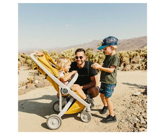 Коляска Greentom Classic Sunflower-White (8719323770843), зображення 6 Коляска Greentom Classic Sunflower-White (8719323770843), зображення 6