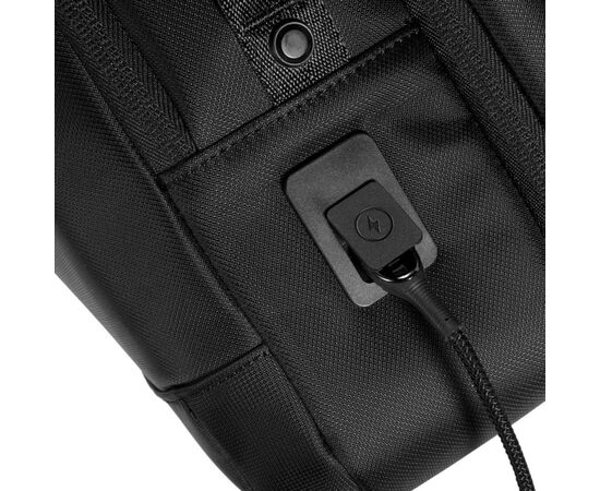 Рюкзак для ноутбука Tavialo 15.6" Smart TB20-2 black, 20л, 45х29х16,5см (TB20-224BL), изображение 5 Рюкзак для ноутбука Tavialo 15.6" Smart TB20-2 black, 20л, 45х29х16,5см (TB20-224BL), изображение 5