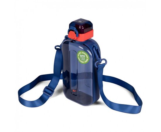 Поильник-непроливайка Yes Fusion 750 мл, голубая (708197), изображение 2