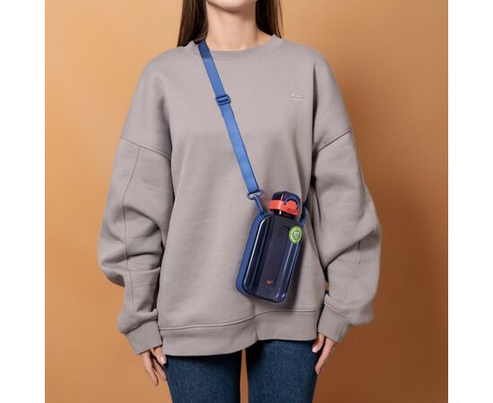 Поильник-непроливайка Yes Fusion 750 мл, голубая (708197), изображение 8