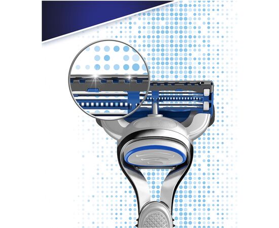 Бритва Gillette SkinGuard Sensitive с 2 сменными картриджами (7702018488148), изображение 3 Бритва Gillette SkinGuard Sensitive с 2 сменными картриджами (7702018488148), изображение 3