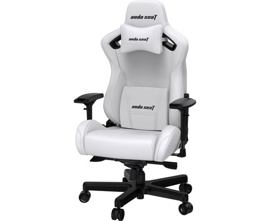 Кресло игровое Anda Seat Kaiser 2 White Size XL (AD12XL-07-W-PV-W01), изображение 4 Кресло игровое Anda Seat Kaiser 2 White Size XL (AD12XL-07-W-PV-W01), изображение 4