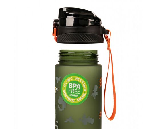 Поильник-непроливайка Yes Military 500 мл (708185), изображение 4 Поильник-непроливайка Yes Military 500 мл (708185), изображение 4