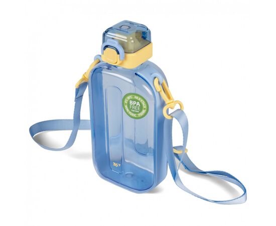 Поильник-непроливайка Yes Fusion 750 мл желто-голубая (708196), изображение 2 Поильник-непроливайка Yes Fusion 750 мл желто-голубая (708196), изображение 2