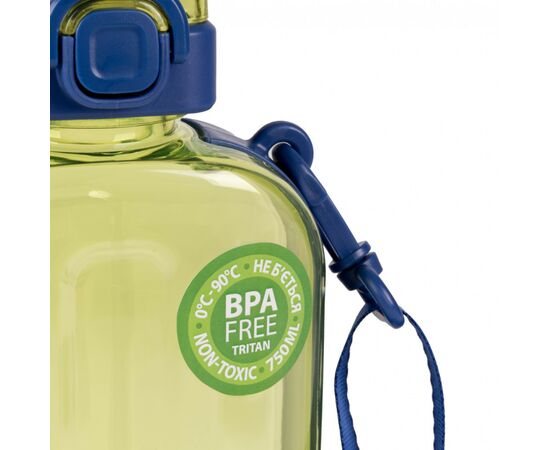 Поїльник-непроливайка Yes Fusion 750 мл зелена (708195), зображення 4 Поїльник-непроливайка Yes Fusion 750 мл зелена (708195), зображення 4