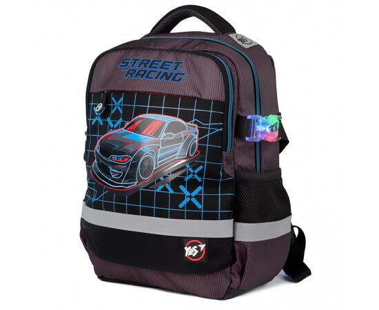 Рюкзак школьный Yes Street Racing S-52 Ergo (559569), изображение 2 Рюкзак школьный Yes Street Racing S-52 Ergo (559569), изображение 2