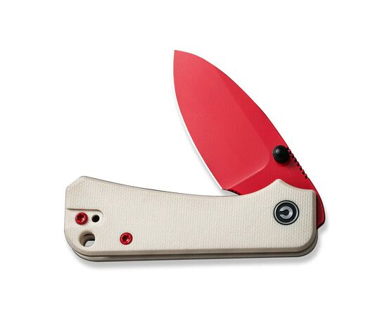 Нож Civivi Baby Banter Red Blade White G10 (C19068S-7), изображение 6