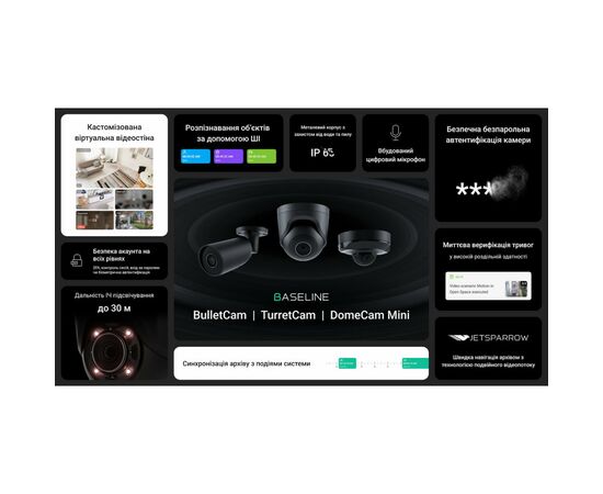 Камера видеонаблюдения Ajax TurretCam (5/2.8) black, изображение 9 Камера видеонаблюдения Ajax TurretCam (5/2.8) black, изображение 9